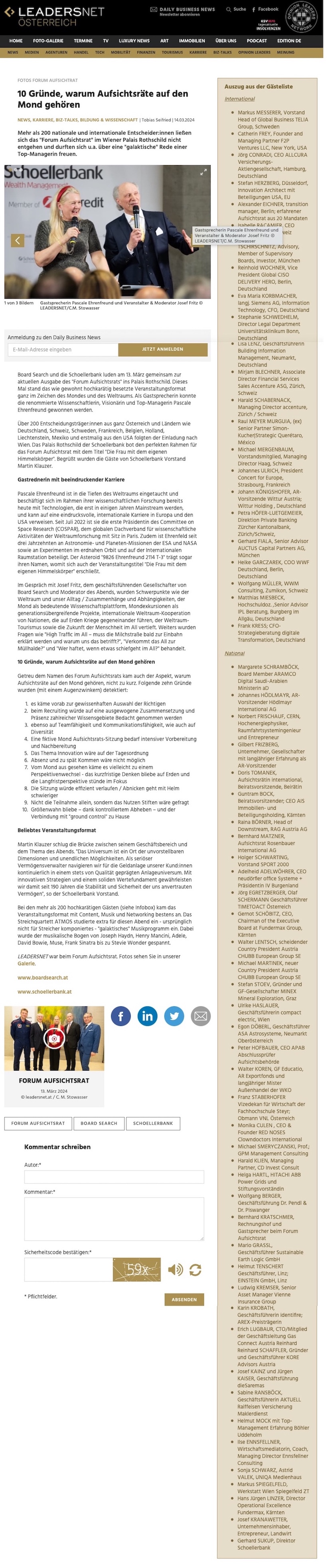 OLN ForumAR Ehrenfreund 240314